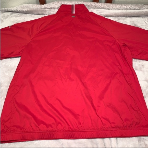 Adidas - Mens 2XL - Climaproof Wind 1/2 zip jacket - Picture 2 of 6